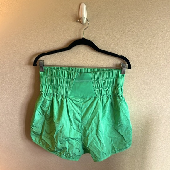 Free People Movement The Way Home Shorts Green Pull On High Rise Womens XL - Picture 3 of 14